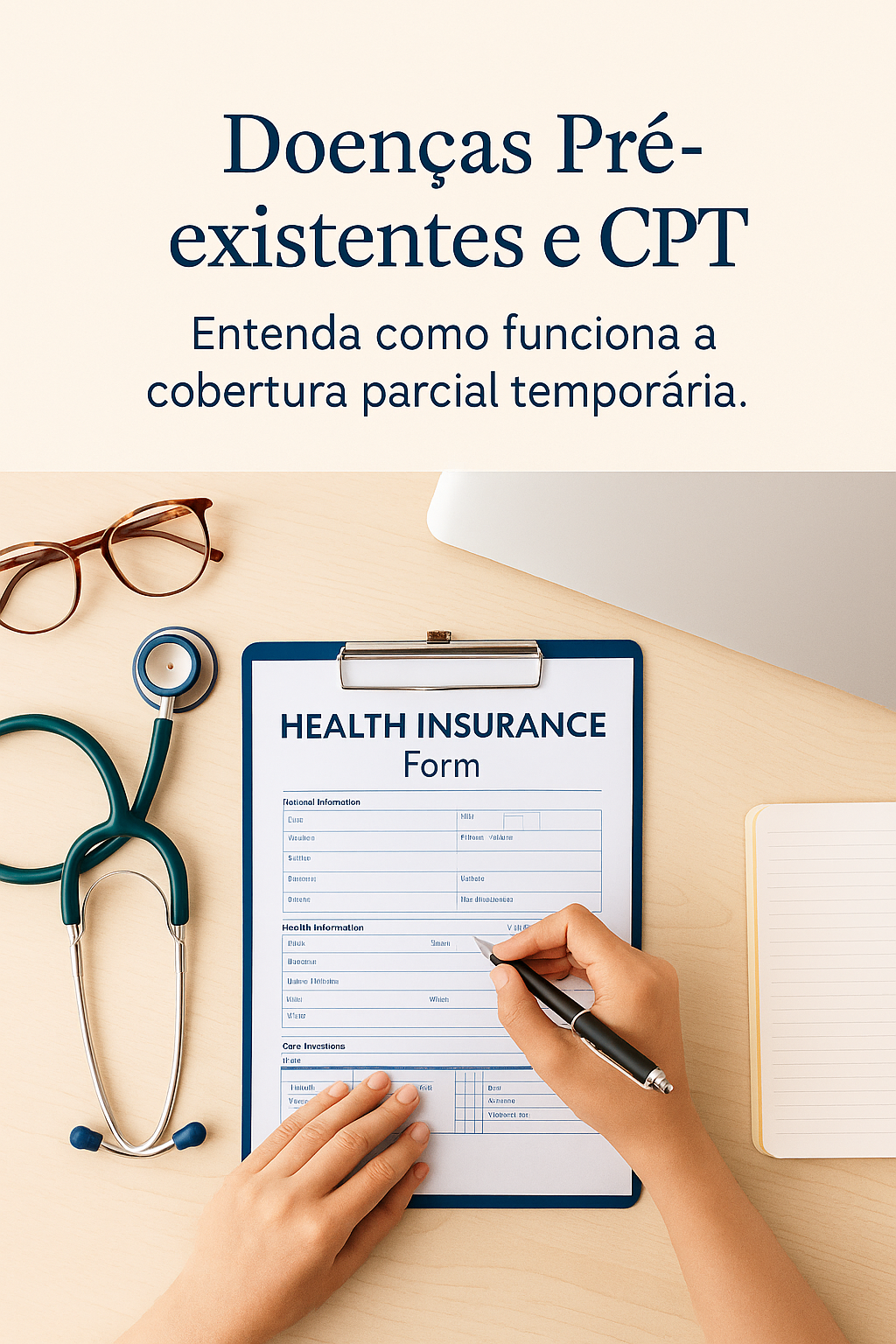 Informação sobre CPT Cobertura Parcial Temporária